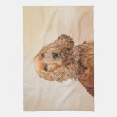 Engelse Cocker Spaniel Paining - Originele Dog Art Theedoek (Verticaal)