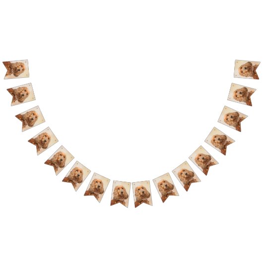 Engelse Cocker Spaniel Paining - Originele Dog Art Vlaggetjes (Alle)