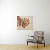 Engelse Cocker Spaniel Paining - Originele Dog Art Wandkleed (In Situ (horizontaal))