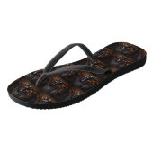 Engelse Cocker Spaniel Pompoenen Halloween Griezel Teenslippers (Schuin)
