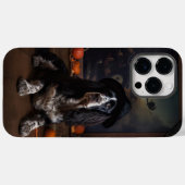 Engelse Cocker Spaniel Pompoenen Halloween Scary Case-Mate iPhone Case (Achterkant (horizontaal))