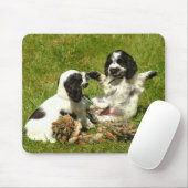 Engelse Cocker Spaniel Puppies Mousepad Muismat (Met muis)
