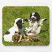 Engelse Cocker Spaniel Puppies Mousepad Muismat (Voorkant)