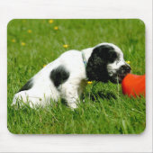 Engelse Cocker Spaniel Puppy Mousepad Muismat (Voorkant)
