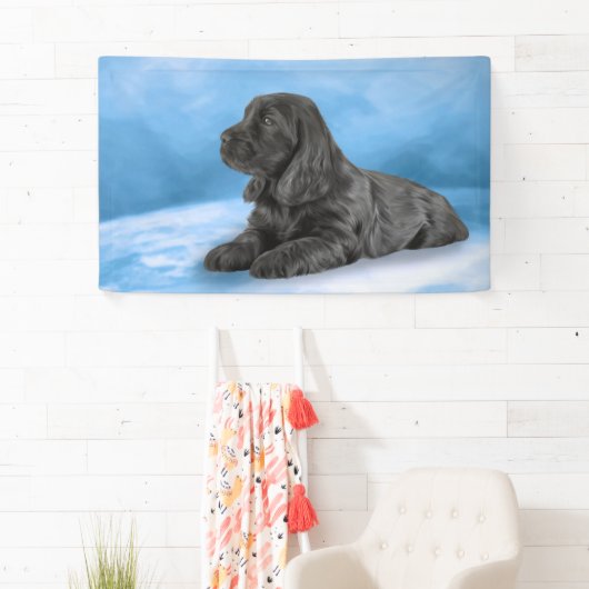 Engelse Cocker Spaniel puppy Spandoek (Insitu)
