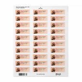 Engelse Cocker Spaniel Retouradreslabels Etiket (Full Sheet)