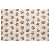 Engelse Cocker Spaniel Schilderen Originele Hond K Stof (Fat Quarter)