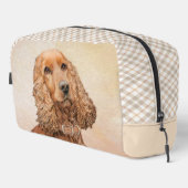 Engelse Cocker Spaniel Schilderen Originele Hond K Toilettasje (Rechterhoek)