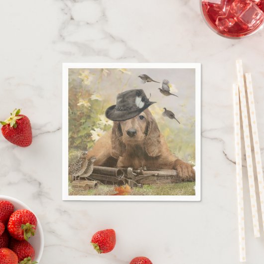 Engelse Cocker Spaniel Servet (Insitu)