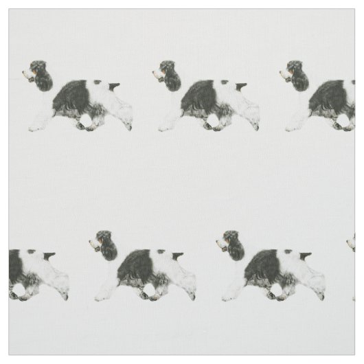 Engelse Cocker Spaniel Stof (Swatch)