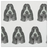 Engelse Cocker Spaniel Stof (Swatch)