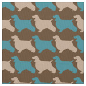 Engelse Cocker Spaniel Stof (Close Up)