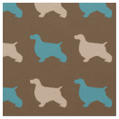 Engelse Cocker Spaniel Stof (Close Up)