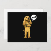 Engelse Cocker Spaniel Stubborn Dog Briefkaart (Voorkant / Achterkant)