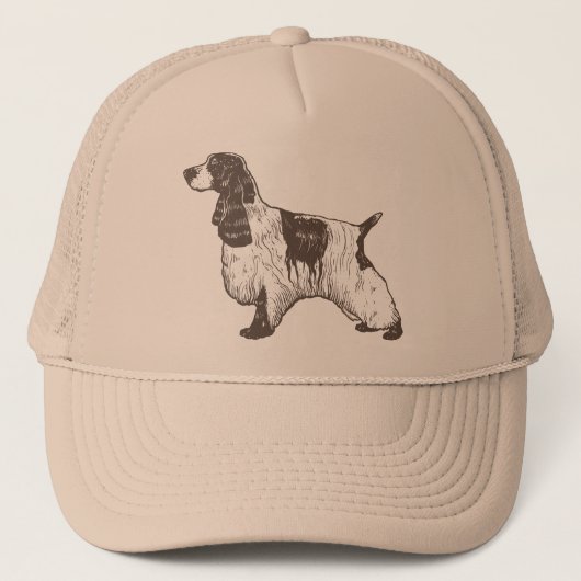 Engelse Cocker Spaniel Trucker Pet (Voorkant)