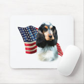 Engelse Cocker Spaniel Vlag Muismat (Met muis)