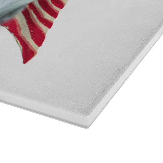 Engelse Cocker Spaniel Vlag Snijplank (Hoek)