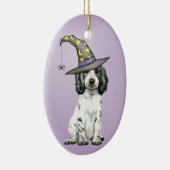 Engelse Cocker Spaniel Witch Ceramic Ornament (Rechts)