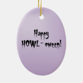 Engelse Cocker Spaniel Witch Ceramic Ornament (Achterkant)