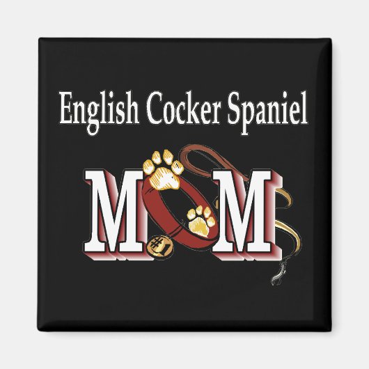 Engelse cockerspaniël moeder cadeaus magneet (Voorkant)