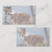 Engelse Collie Visitekaartje (Voorkant / Achterkant)