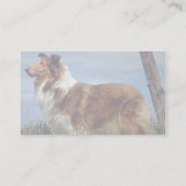 Engelse Collie Visitekaartje (Achterkant)