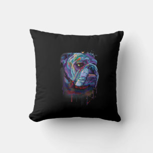 Engelse Colorful Bulldog Gift A English Bulldog Kussen