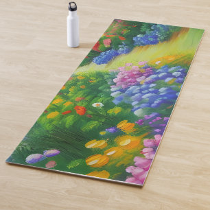 Engelse Cottage Flower Garden Yogamat