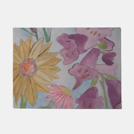 Engelse Cottage Garden Deurmat (Voorkant)