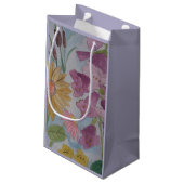 Engelse Cottage Garden Gift Bag Klein Cadeauzakje (Achterkant Gekanteld)