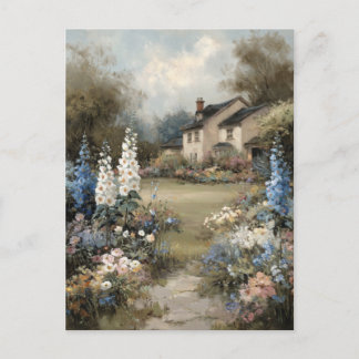 Engelse Cottage Gardenskaart Briefkaart