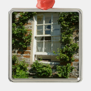 Engelse Cottage I Betoverend Metalen Ornament