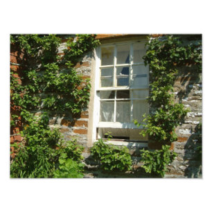 Engelse Cottage I Charmant Foto Afdruk