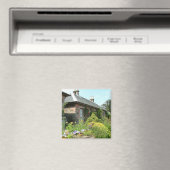 Engelse Cottage II met bloementuin fotografie Magneet (Insitu (Vaatwasser))