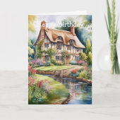 Engelse cottage kaart (Voorkant)