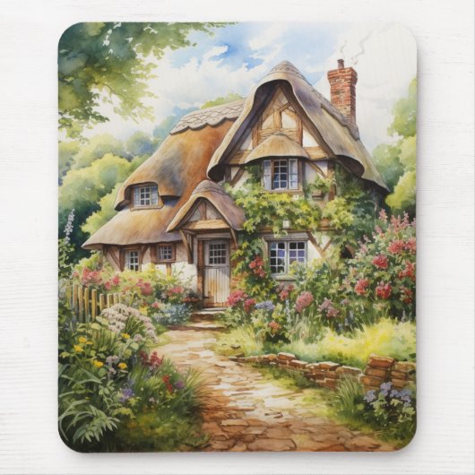 Engelse cottage muismat (Voorkant)