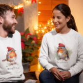 Engelse Cottage Robin Wintermode T-shirt