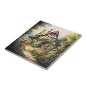 Engelse Cottage Tegeltje (Zijkant)