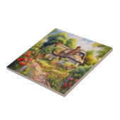 Engelse Cottage Tegeltje (Zijkant)