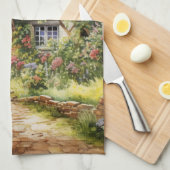 Engelse cottage theedoek (Quarter Fold)