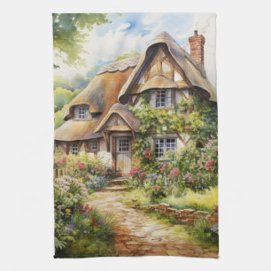 Engelse cottage theedoek