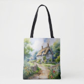 Engelse cottage tote bag (Voorkant)
