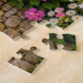 Engelse Cottage Tuin Legpuzzel (Zijkant)