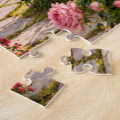 Engelse Cottage Tuin Legpuzzel (Zijkant)