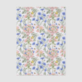 Engelse Cottage Wilde Bloem Geschenkverpakking Tissuepapier (Voorkant)