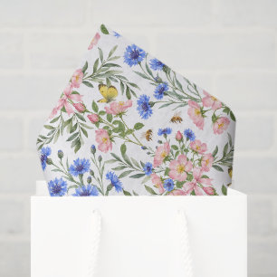 Engelse Cottage Wilde Bloem Geschenkverpakking Tissuepapier