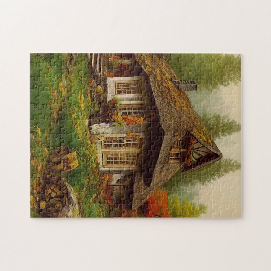 ENGELSE COUNTRY COTTAGE PUZZEL LEGPUZZEL (Horizontaal)