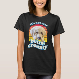 Engelse Cream Golden Retriever ECGR Puppy  T-shirt