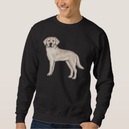 Engelse Cream Labrador Retriever Cartoon Lab Dog Trui