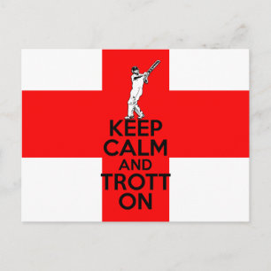 Engelse cricket briefkaart